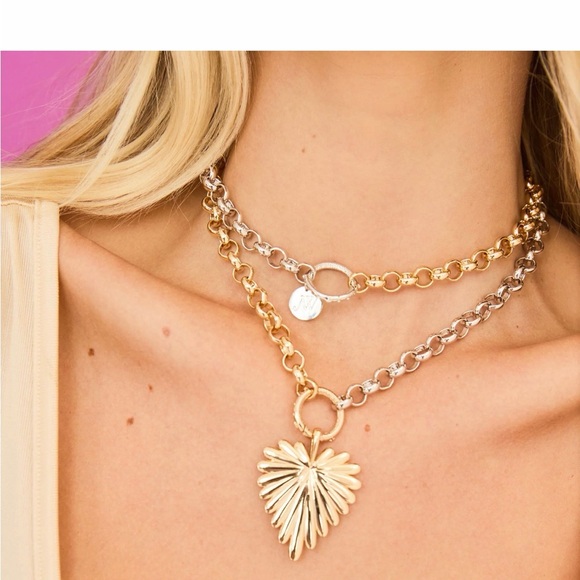 Jane Win Gilver Lariat Multi-Style Rolo Chain - Picture 4 of 7